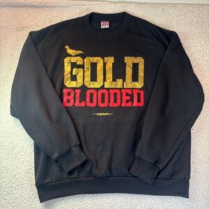 Vintage San Fransisco 49er ‘Gold Bolded” Hill XL Sweatshirt Crewneck Made in USA
